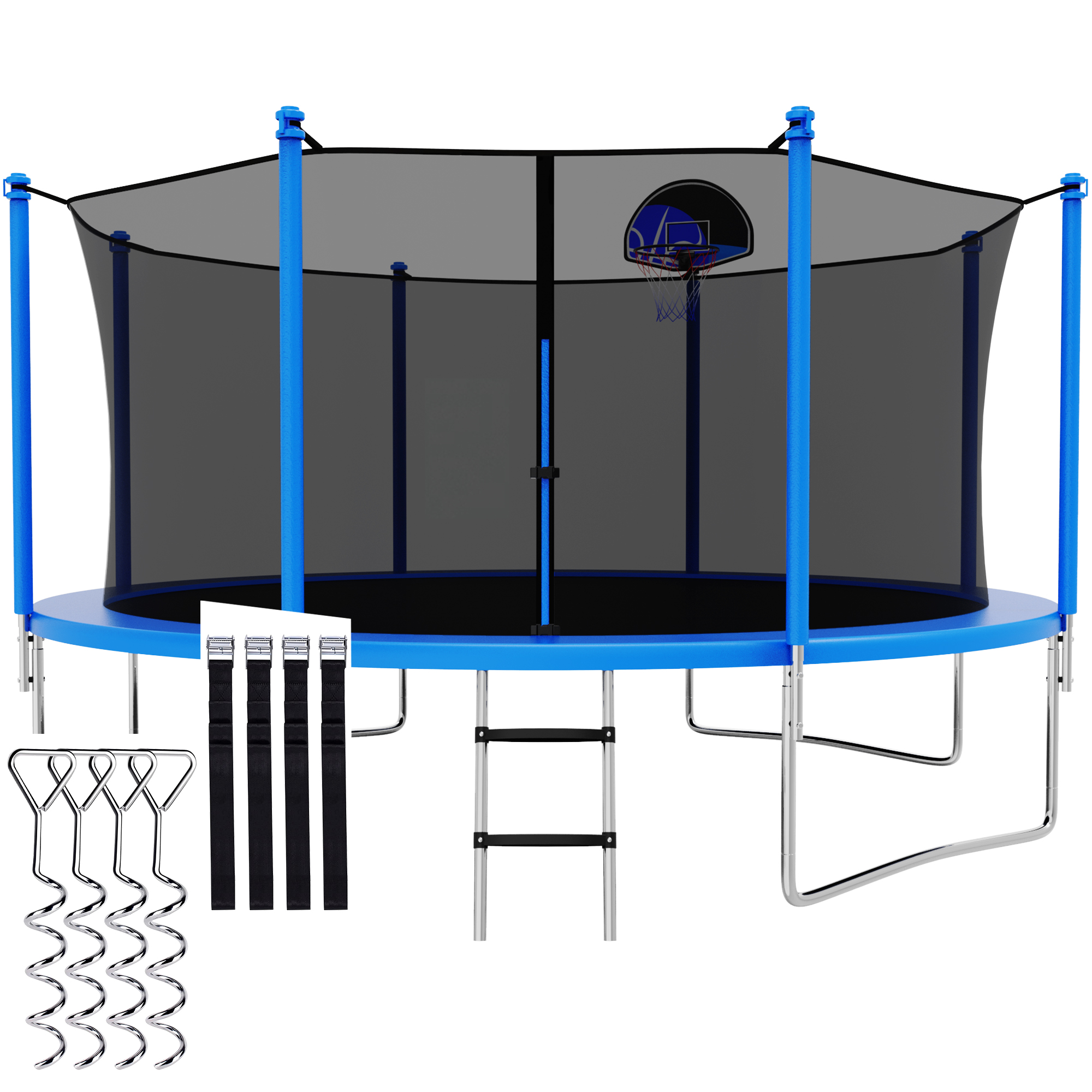 CITYLE Trampoline 12FT 14FT 15FT 16FT 1500LBS Trampoline for Adults