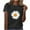 Black, variant on Yaoyar Women's T Shirts Short Sleeve Tees Casual Sunflower Cute Graphic Loose Summer Tops 2024