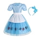 thumbnail image 1 of Disfraz infantil de Halloween Vestido de princesa de Navidad en el país de las maravillas, 1 of 6