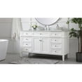 thumbnail image 2 of 60 inch Single bathroom vanity in white, 2 of 8