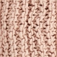thumbnail image 5 of Saro Lifestyle Chunky Cable Knit Premium 100% Wool Throw Blanket Ivory, 5 of 5