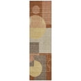 thumbnail image 2 of Addison Rugs Chantille Indoor/Outdoor Contemporary Geometric Paprika Machine Washable Runner Rug, 2'3" x 7'6", 2 of 8