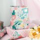 thumbnail image 2 of Papel de regalo Burymento Pink Flower reversible de 43 cm x 10 m, 2 of 7