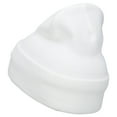 thumbnail image 2 of Eyelashes Embroidered 12 Inch Long Beanie - White OSFM, 2 of 5