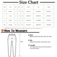 thumbnail image 3 of Savings Women's High Waist Cargo Jeans Flap Pocket Wide Leg Denim Pants Frayed Distressed Boyfriend Trousers Streetwear, 3 of 6