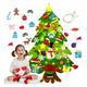 thumbnail image 4 of Árbol De Navidad De Fieltro Labg Led Con Luz Decoración Niños Diy Multicolor, 4 of 5