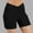 Black, variant on NTACZA Stretchy Pants for Women Black High Waist Solid Side Pocket Biker Shorts Lounge Pants for Women L