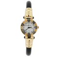 thumbnail image 3 of GlassOfVenice Murano Glass Millefiori Bangle Watch - Black, 3 of 6
