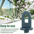 thumbnail image 2 of Greenhouse clamp set with 50 extra strong grip zinc alloy for greenhouse accessories, 2 of 4