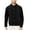 BLRP - Black, variant on Men’s Classic Distressed Casual Button Up Stretch Jean Trucker Denim Jacket (DBRP - Blue, 3XL)