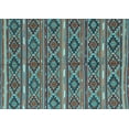 thumbnail image 1 of Ahgly Company Indoor Rectangle Oriental Light Blue Traditional Area Rugs, 7' x 10', 1 of 4