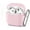 pink, variant on Full-coverage liquid silicone AirPods protective case, compatible with Apple AirPods 1/2/3/4, AirPods Pro/Pro2, drop-proof with hooks, multi-color earphone case.