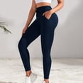 thumbnail image 2 of Seductiva Womens Yoga Sweatpants Women Yoga Pants with Pockets High Waisted Drawstring Workout Leggings Stretch Scrunch Tummy Tights High Waisted Lounge, 2 of 5