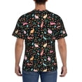 thumbnail image 2 of Rocae Cute Rabbit And Flower for Men's Moisture-Wicking Crew Tee - T-Shirt for Sports, Outdoor Activities, and Casual WearMedium, 2 of 9