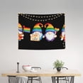 thumbnail image 2 of Zufioo Happy Pride Gnome Print Wall Decoration Tapestry 29x37in, Indoor Outdoor Dormitory Background Decoration Wall Hanging Home Furnishings, 2 of 8
