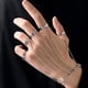 thumbnail image 2 of Punk Geométrico Anillo De Cadena Para Hombres Mujeres Plata Pulsera De Muñeca Pareja Moda Joyería Regalos Gao Jiahui unisex, 2 of 2