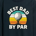 thumbnail image 3 of Instant Message - Best Dad By Par  - Men's Long Sleeve T-Shirt, 3 of 6