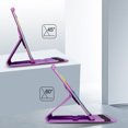 thumbnail image 4 of EpicGadget Smart Rotating Case Cover for iPad 10 10th Gen 10.9 Inch 2022 Released - Protective PU Leather Multi-Angle Viewing Rotating Stand Auto Sleep/Wake Folding Folio Cover Case (Purple), 4 of 4