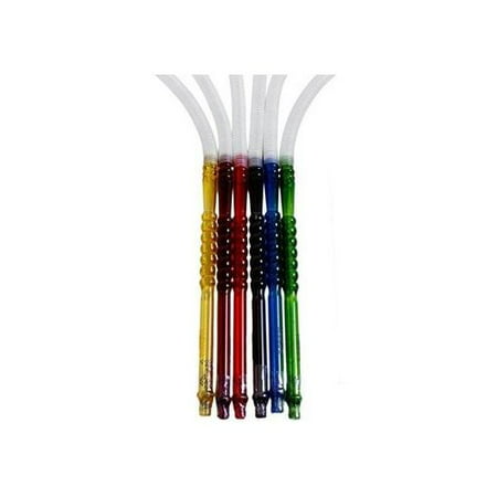 62” PLASTIC FANCY HOSE: SUPPLIES FOR HOOKAHS – These Hookah hoses are accessory pieces for shisha pipes. These accessories parts come in various colors and are completely washable. (Red (Best Hookah Hose 2019)