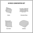 thumbnail image 5 of Madison Park Signature Chateau Comforter Set Linen Queen, 5 of 5