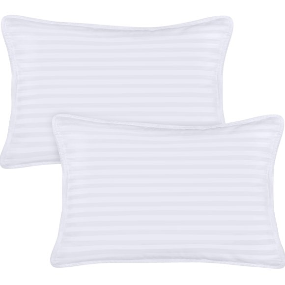 Paquete de 2 almohadas Utopia para niños pequeños, mezcla de algodón, 35 x 48 cm