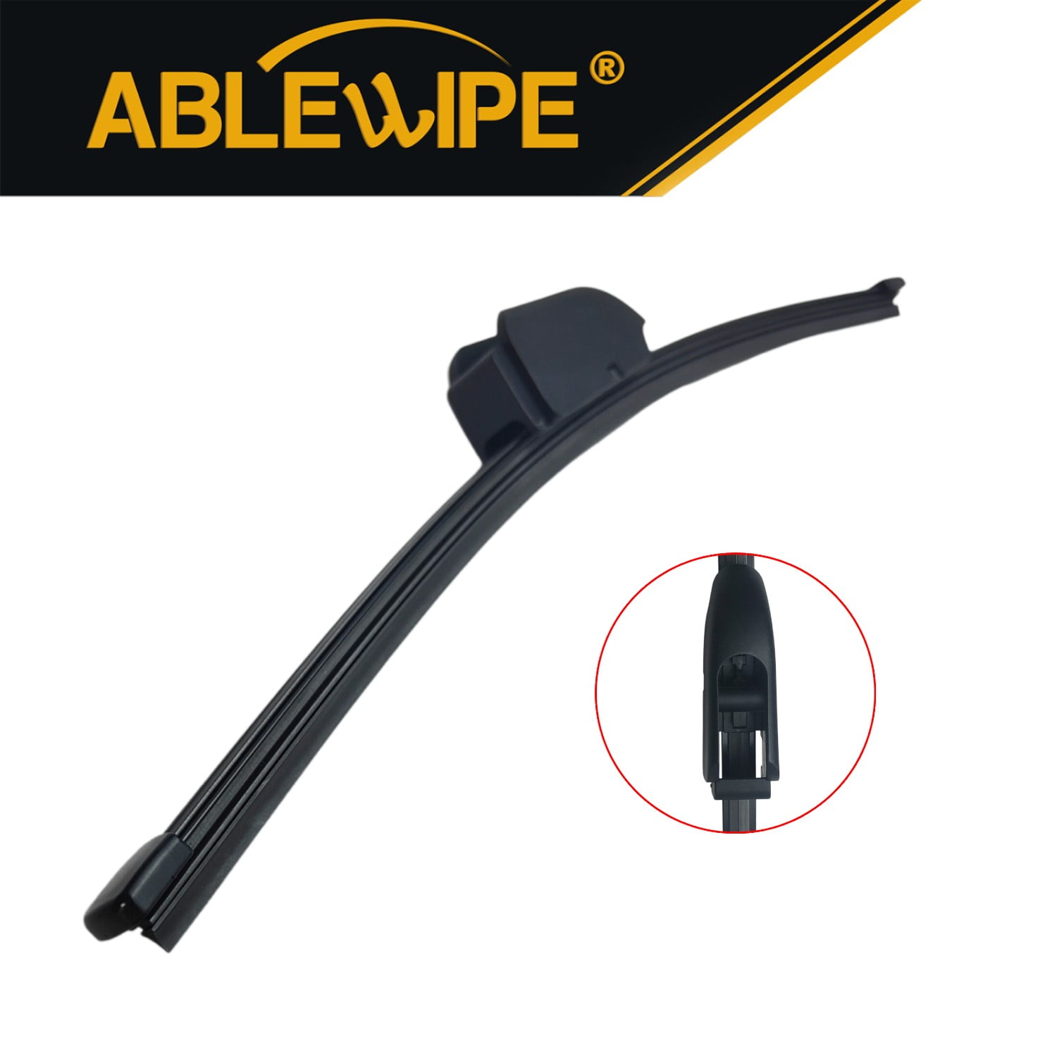 ABLEWIPE Front & Rear Windshield Wiper Blades Fit For Kia Forte5 2014-2018, Set of 3, Front Wiper Blades and Rear Wiper, Y22C8B1G