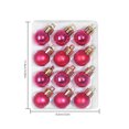 thumbnail image 5 of Advancent Adorno colgante para árbol de Navidad PY2, adorno de bola de plástico para ventana, oficina en casa, pared, decoración navideña Kits de decoración para fiestas, 5 of 5