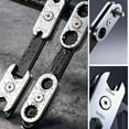 thumbnail image 2 of 9-in-1 Universal Adjustable Socket Wrench Multi-Functional 360 Rotating Head Spanner for Bolts, Nuts, and Fasteners, Vanadium Steel Tool for Home, Car, Bicycle, and Motorcycle Repairs, 2 of 10