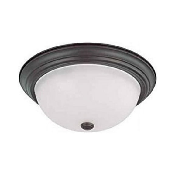 Nuvo 60-3147 - 3 Light  15"  Flush Mount w/ Frosted White Glass