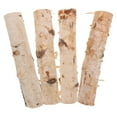 thumbnail image 4 of MLINS 4pcs Birch Logs for DIY Crafts Material DIY Wood Log Brich Log for Decorations, 4 of 8