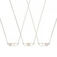 thumbnail image 6 of 3 Pcs Heart-shaped Short Necklaces Best Friend Necklace Sister Necklace Matching Heart Pendants Jewelry Birthday Gifts, 6 of 7