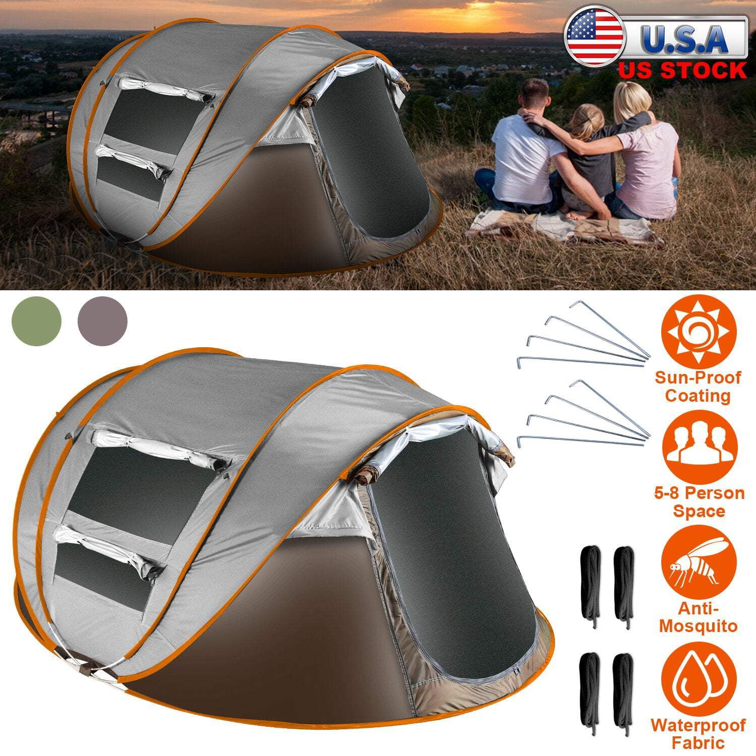 Waterproof Instant Setup Tent