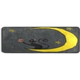 thumbnail image 5 of Dreamtimes Starry Night Cat Butterfly Hallway Runner Rug 2'x6' Kitchen Rug with Rubber Backing Stars Moon Non Slip Entryway Rug Runner Washable Soft Area Rug for Hallway Bedroom Kitchen Decor, 5 of 6