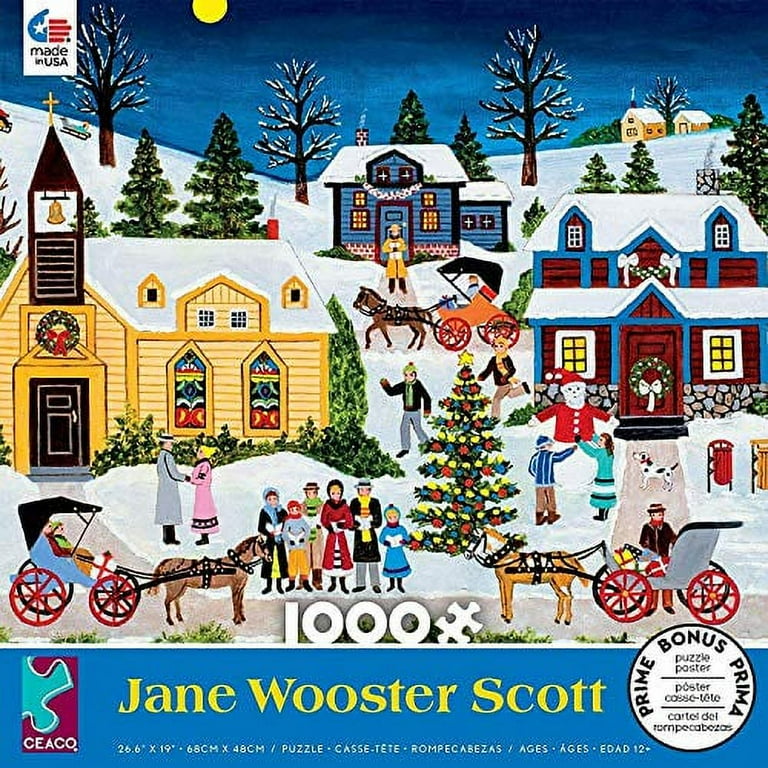 新品未開封 jane wooster scott 1000ピース　ジクソーパズル Ceaco - Jane Wooster Scott - Festive Moments - 1000 Piece