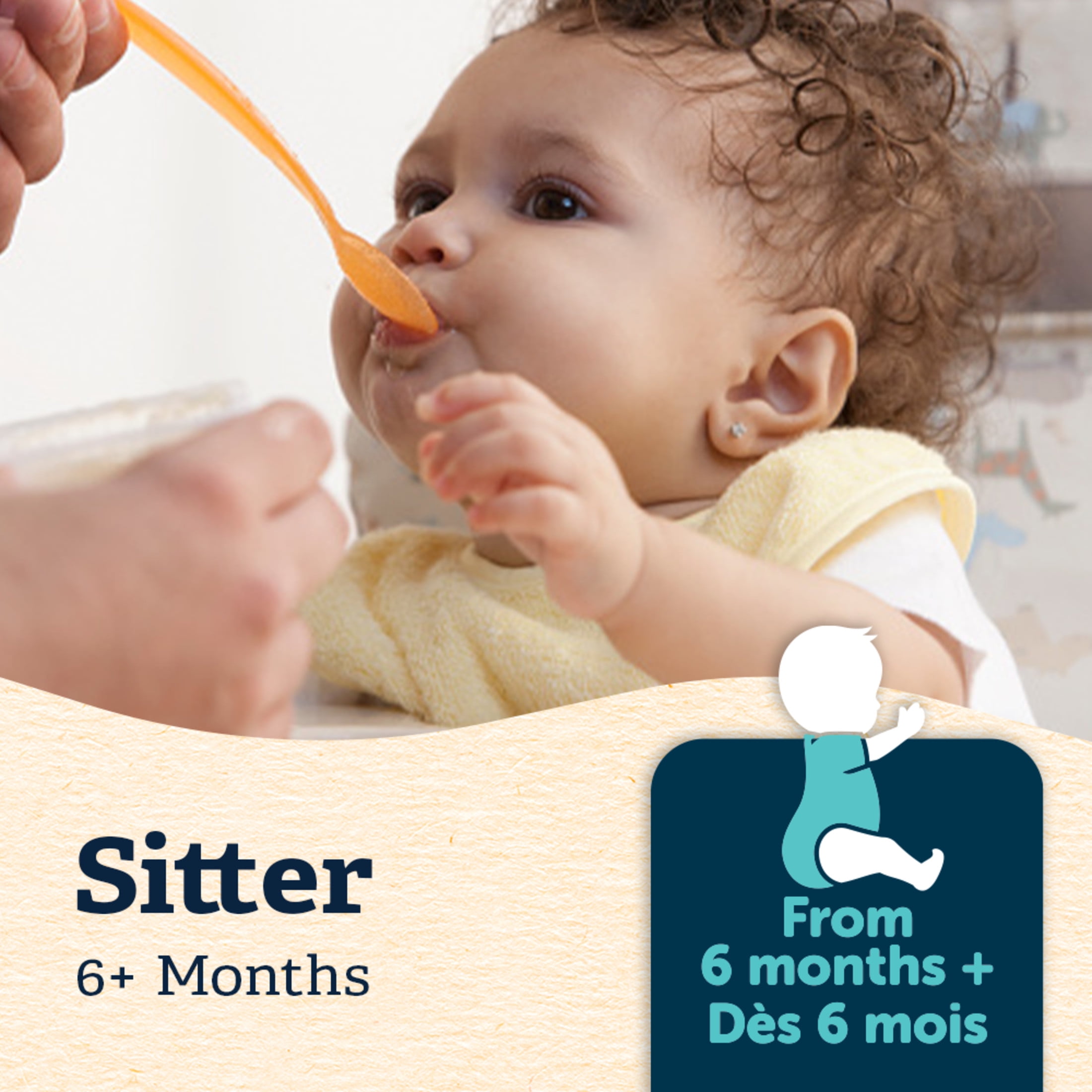 GERBER Organic Purée, Mango Apple Pear, Baby Food, 128 mL