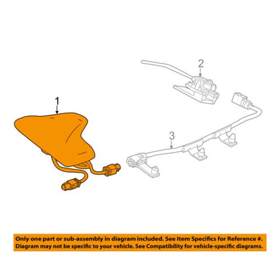 Cadillac GM OEM 2017 CTS-Antenna 84078276