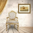 thumbnail image 3 of Remington, Frederic 24x17 Gold Ornate Wood Framed with Double Matting Museum Art Print Titled - Change of Ownership, 3 of 4