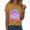 Yellow, variant on TOWED22 Halloween T Shirt Women Crew Neck Short Sleeve Awareness Ribbon T Shirts - Bow Ghost Graphic Print Loose Top Funny Fashion Clothes(Orange,L)