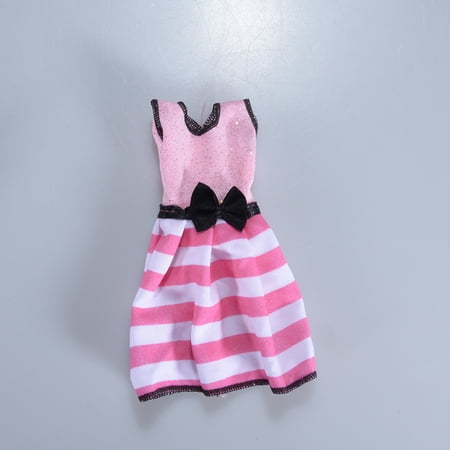 Style One Piece Dress - Doll's Fashionable Clothing Set Casual One-piece Dress for Doll Random Style