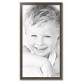 thumbnail image 2 of ArtToFrames 22" x 42" Muted Silver Picture Frame, 22x42 inch Silver Wood Poster Frame (WOM-4626),  Pack, 2 of 8