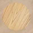 thumbnail image 6 of Kidol&Shellder Wooden Bar Stools Set of 2 Modern Swivel Backless White Round Barstools, 6 of 7