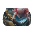 thumbnail image 2 of Easygdp Bubbles Axolotl Fantasy para Estuche de Lápices con Tapa Flip, Suministros de Oficina y Universidad para Adolescentes y Adultos, 2 of 7