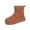 Coffee, variant on Daznico Girls Winter Boots with and Thick Sole for Cold Weather Outdoor Activities and Daily Wear,6-7 Years
