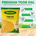 thumbnail image 4 of Split Pigeon Peas (Toor Dal) – Premium Dry Yellow Lentils for Curries, Soups & Everyday Cooking 32 oz, 4 of 5