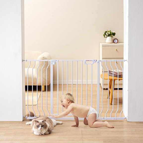 Puerta de seguridad VEVOR 29.5-51 extra ancha para escaleras y puertas