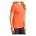 thumbnail image 4 of Ladies Core Cotton Tee Neon Orange M, 4 of 6