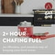 thumbnail image 2 of Juego de buffet de 2 horas de gasolina para chafing Fuel GasOne (12 unidades), 2 of 6