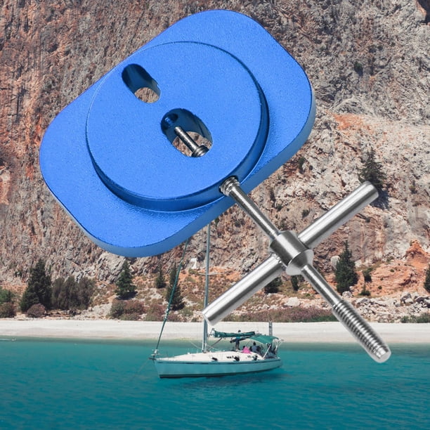 Juego de desmontaje del soporte del cojinete Sharpla Herramienta de extracción del carrete de pesca actividades al aire libre Azul Reparación de carretes de pesca