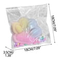 thumbnail image 2 of Juguete antiestrés extragrande de garra de gato de colores, ideal para bebés y niños pequeños. 14 cm de grosor., 2 of 8