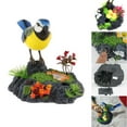 thumbnail image 2 of 2xSinging Chirping Bird Toy Sonidos Y Movimientos Realistas Pájaro Activado Por Sonido Sunnimix Juguete activado por sonido, 2 of 8